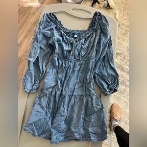 Denim dress